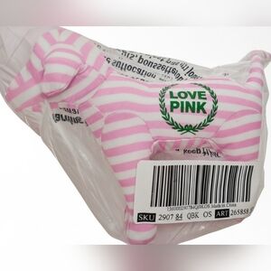 Nip luxury VS pink mini pink pup bracelet scrunchy hanger